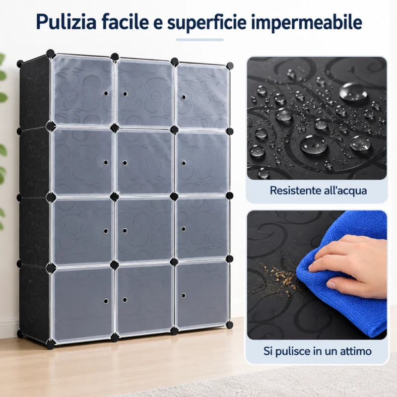 Armadio componibile salvaspazio 10 | Kesirio
