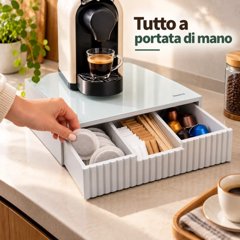 Cassetto Porta Cialde 8 | Kesirio